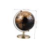 HOOTNEE European Style Decorative Globe Mini Antique Rotating World Globe for Home and Office Desk Decor Ornament view 2