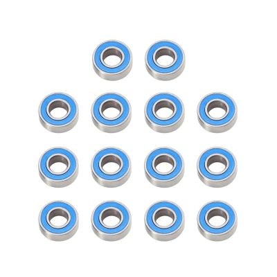 QTUONVD RC Upgrade Parts for Tamiya for DT-02 DT-03 RC Car Upgrade Parts Accessories 14pcs Sealed Bearing Kit