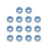QTUONVD RC Upgrade Parts for Tamiya for DT-02 DT-03 RC Car Upgrade Parts Accessories 14pcs Sealed Bearing Kit view 1