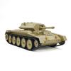 FunXylophy RC Tank, 1/16 Scale 2.4G British Crusader RC Tank Model with Smoke and Sound Effects, Recoil Simulation, and Infrared Ray, Military RC Vehicles for Adults (Desert Yellow) view 2