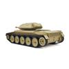 FunXylophy RC Tank, 1/16 Scale 2.4G British Crusader RC Tank Model with Smoke and Sound Effects, Recoil Simulation, and Infrared Ray, Military RC Vehicles for Adults (Desert Yellow) view 3