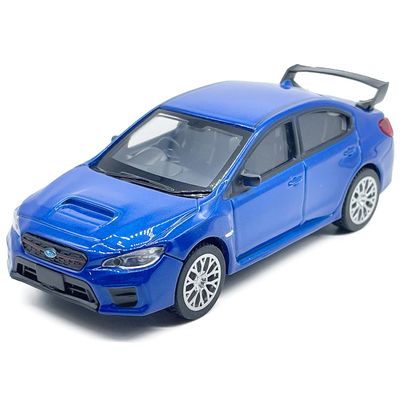 1:43 Scale 2020 Impreza WRX STI S209 Model Toy Car Diecast Toy Vehicle Racing Sports Sedan Metal Alloy Childrens Pull Back Vehicle,Mens Collection Toys for Boys Kids Gifts, Cake Topper,Blue