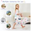 Toddler Nap Mat, Kids Sleeping Bag with Pillow & Minky Blanket, Girls Extra Large Rolled Nap Mats for Preschool Daycare Camping Kindergarten view 4
