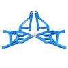 Aluminum Alloy Front Upper & Front Lower Swing Arm for 1/7 UDR Unlimited Desert Racer (Blue) view 1