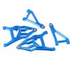 Aluminum Alloy Front Upper & Front Lower Swing Arm for 1/7 UDR Unlimited Desert Racer (Blue) view 2