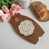 6pcs Crocheted Woven Placemats Coffee Table Mats Heat Insulated Pads for Dining Table Kitchen Restaurant Home Party view 4