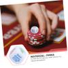 CIYODO Acrylic Household Dice Set for Adults Creative Fun Dice for Games for Parties and Family Activities view 3