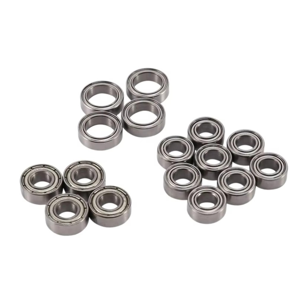 RC Car Sealed Bearings for Tamiya for TT-02 TT-02D 1/10 16Pcs Ball Bearing Kit RC Car Upgrade Parts Accessories Remote Control Car Replacement Parts