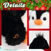 Cuteoy Talking Penguin Repeat What You Say Musical Stuffed Animal Shaking Singing Plush Toy Electric Interactive Animated Plushies Gifts for Kids Girls Boys view 4