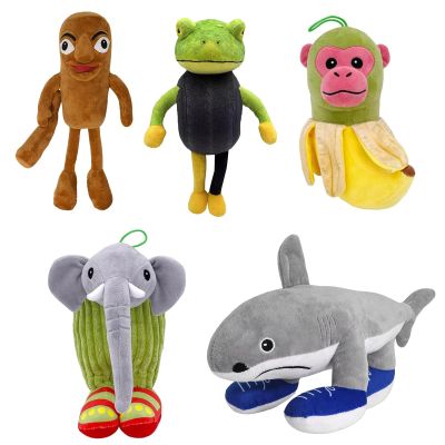 5pcs Italian Brainrot Plush, Italian Brainrot Gift,Cute Stuffed Figure Doll for Kids and Adults Inspired Plush