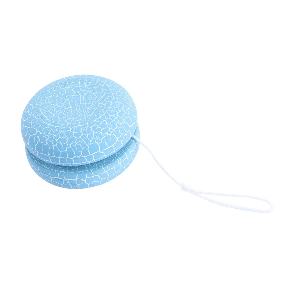 UPKOCH Wooden Yo-Yo Toy for Kids Colorful Cracked Design for Toddlers and Young Children for Playtime and Skill Development