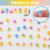 100 Pieces Tiny Lollipop for Dollhouse Miniatures Resin Food for Crafts Mini Lollipop Decor for Dollhouse Mini Kitchen Fairy Garden Micro Landscaping Decoration view 3