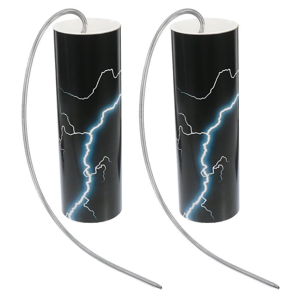 BESPORTBLE 2Pcs Thunder Drum Tube Orff Percussion Instrument for Early Learning Music Creative Sound Effects and Rhythm Development for Home and School Activities