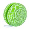 Hemoton Wooden Yoyo Ball Toy Crack Design Portable Plaything for Boy Girl and Toddlers for Color Recognition and Wrist Strength Exercise Green view 1
