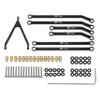 DKKY CNC Aluminum High Clearance for for 1/24 RC Crawler Car Axial SCX24 Jeep Gladiator AXI00005 Upgrades (Black) view 1