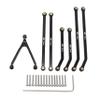 DKKY CNC Aluminum High Clearance for for 1/24 RC Crawler Car Axial SCX24 Jeep Gladiator AXI00005 Upgrades (Black) view 4