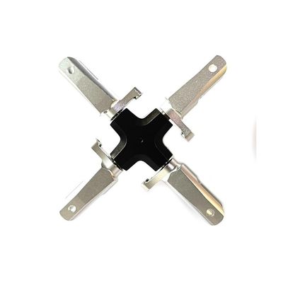 ScYWdLi Metal 4 Blades Torque Drive Rotor Assembly Compatible with Trex550 600 700 800 Helicopter Suit 21.5mm Tail Boom(Blades Holder A)