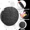 Abilat Black Round Pinata with Stick Blindfold and Confetti DIY Blank Pinata for Adults Kids Birthday Party Supplies Christmas Carnivals Decorations view 3
