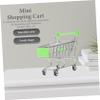 BESPORTBLE Shopping Trolley Toy Miniature Shopping Cart for Boys and Girls Tiny Pretend Play Desktop Toy Organizer view 4