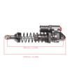 4 Pcs CNC Aluminum Shock Absorbers for RC Crawler Car Axial SCX10 D90, Double Spring Design, Anodized Finish, Durable Replacement Accessories view 2