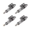 4 Pcs CNC Aluminum Shock Absorbers for RC Crawler Car Axial SCX10 D90, Double Spring Design, Anodized Finish, Durable Replacement Accessories view 3