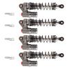 4 Pcs CNC Aluminum Shock Absorbers for RC Crawler Car Axial SCX10 D90, Double Spring Design, Anodized Finish, Durable Replacement Accessories view 4