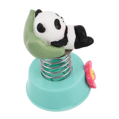 Alipis Panda Car Dashboard Ornament Adorable Figurine for Car Interior Decoration Toy Accessories for Panda Enthusiasts