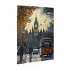 BEAROWL Iconic London Big Ben at Sunset, Red Double - Decker Bus & Autumn Leaves, Captivating Cityscape500 Piece Adults Wooden Jigsaw PuzzleHands-On Assembly of Your Home Dcor Wall Art view 3