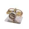 ToysCentral Basics Mini Horizontal 4-Cylinder Steam Engine Model, Precision DIY Steam Power Motor for Model Boat Ship, Mechanical Science Educational Gift, No Boiler Included (909045mm) view 1