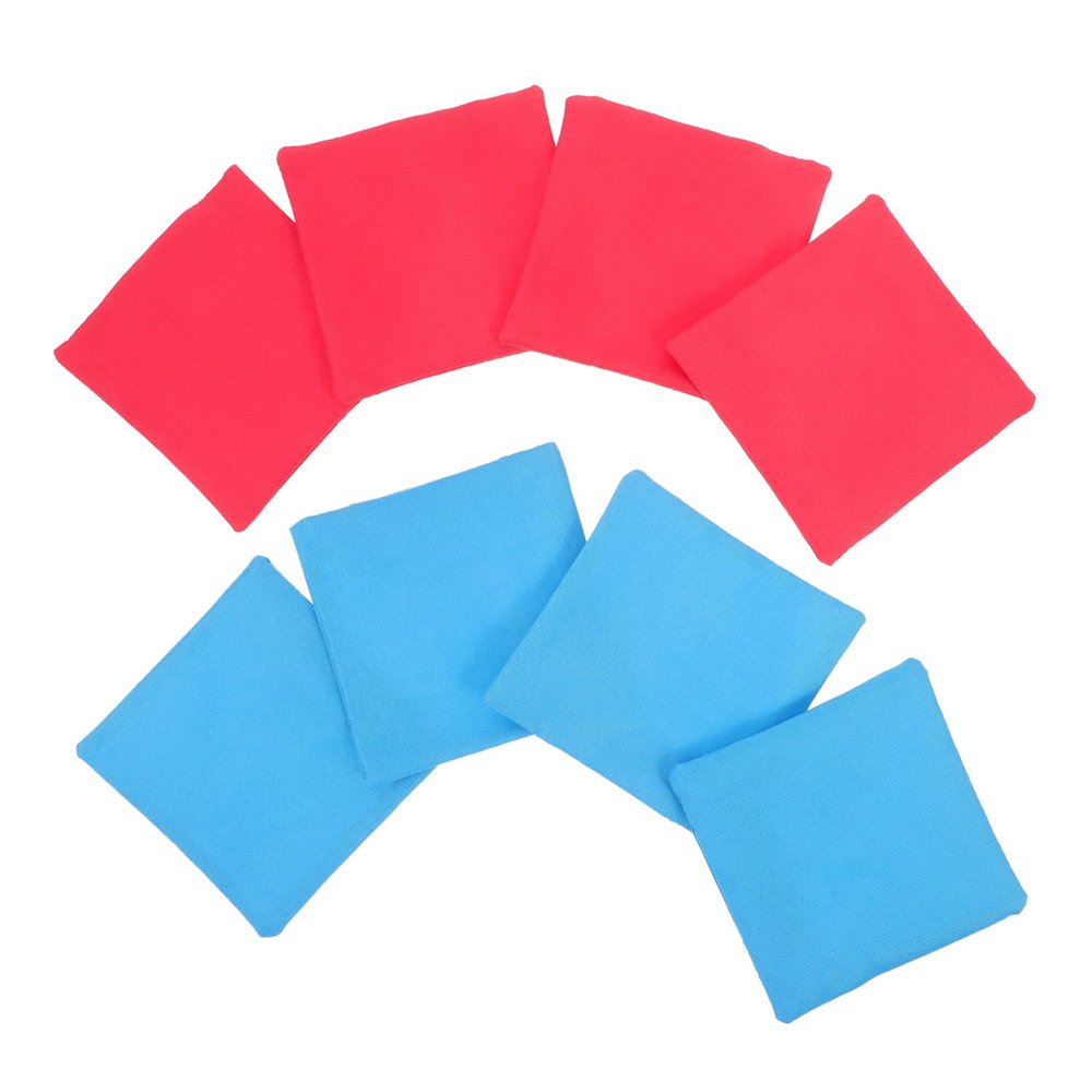 BESPORTBLE 8pcs Bean Bag Toss Game Canvas Bean Bags for Outdoor Indoor Fun for Parties Family Gatherings Promotes Coordination Skills