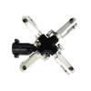 ScYWdLi Metal 4-Blades Tail Rotor Set Compatible with Trex550 600 700 RC Helicopter view 4