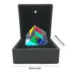 6-Sided Light Rainbow Maker Prism Lens With Light Box Reflective Light Spectrum Physics Photo Photography Art view 2