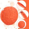 Abilat Orange Round Pinata with Stick Blindfold and Confetti DIY Blank Pinata for Adults Kids Birthday Party Supplies Carnivals Thanksgiving Decorations view 3