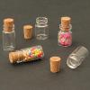 10Pcs Dollhouse Glass Jars Miniature: 1/12 Scale Glass Bottles Food Container - Mini Canister Empty with Cork, Dollhouse, Dollhouse Decor for Kitchen Restaurant DIY Accessories view 4