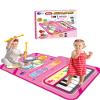 DQMOON Toys for 1 Year Old Girl Gifts, Baby Musical Mat with Piano & Drum, Adjustable Volume, 12-18 Months Toddler Toys, Christmas Birthday Easter Gifts for 1-2 Year Olds Boys Girls (Pink) view 1