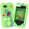Kids Smart Phone for Girls Gifts - Toddler Birthday Gift for Age 3 4 5 6 Year Old, Kids Cell Phone Toy with 2.8 Touchscreen, Dual Cameras, Learning, Play Games, Video Player with 32 GB Card (Green) view 1