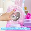 lalalark Toddler Vanity & Baby Vanity Mirror Toy, Interactive Pretend Vanity Set with 40+ Sounds and Music, Learn Musical Mirror Toy, Christmas Birthday Gift for 6 Months+ 1 2 3 Year Old Kids Girls view 3