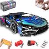 AoreSpty DIY RC Kit - 1280PCS Remote Control Car for Adults & Kids, 1:14 Scale Remote Control Car Building Kit with LED Lights, STEM Building Blocks for Creative Play view 1