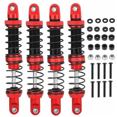 100mm RC Shock Absorber Dampe for 1/10 Scale Crawler - Compatible with Axial SCX10 I II III, Capra, TRX4, D90, Wraith - Metal Upgrade Shock Damper for Off-Road Performance