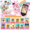 Kids Smart Phone for Girls Gifts - Toddler Christmas Birthday Gift for Age 3 4 5 6 Year Old, Kids Cell Phone Toy with 2.8 Touchscreen, Dual Cameras, Learning, Play Games, Video Player with 32 GB Card view 3