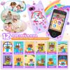 Kids Smart Phone for Girls Gifts - Toddler Birthday Gift for Age 3 4 5 6 Year Old, Kids Cell Phone Toy with 2.8 Touchscreen, Dual Cameras, Learning, Play Games, Video Player with 32 GB Card (Purple) view 3