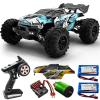 GAMRUXI 1:16 Scale Brushless RC Car - 50+ MPH High Speed All Terrain Off-Road Monster Truck for Adults & Teens 14+ | 2.4GHz, 2X LiPo Batteries, RTR | Hobby Grade Remote Control Vehicle view 1