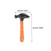 YARNOW 4Pcs Inflatable Hammer PVC Pool Party Props for Eye Catching Wood Grain Design for Beach and Luau Events Enhances Motor Skills and Hand Eye Coordination view 2