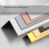 LumaGrove Wall Protector, Aluminum Alloy Corner Guard, 90 Degree Angle Trim Wall Corner Guard Edge Protector(Black,1x150cm/0.4x59in) view 3