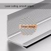 LumaGrove Wall Protector, Aluminum Alloy Corner Guard, 90 Degree Angle Trim Wall Corner Guard Edge Protector(Black,1x150cm/0.4x59in) view 4
