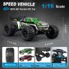 1:16 Scale High-Speed 4WD RC Car, 25 MPH Off-Road Remote Control Truck for Adults & Teens - All Terrain Electric Vehicle with 2 Rechargeable Batteries & 2.4GHz Radio - Gift Idea for Boys and Men view 2