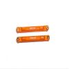 KEBEILEE CNC 7075Aluminum Upgrade Front Steering Toe Links for TRAXXAS JATO 1/8 88mm (Orange) view 1