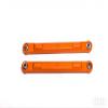 KEBEILEE CNC 7075Aluminum Upgrade Front Steering Toe Links for TRAXXAS JATO 1/8 88mm (Orange) view 2
