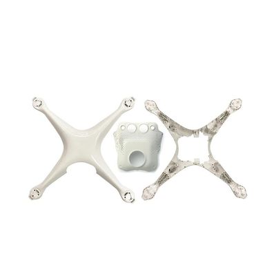 Compatible with Phantom 4 Body Frame Upper/Middle/Bottom Shell Replacement for Phantom 4 Drone Repair Parts(Middle Shell)