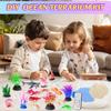 Gifmore Ocean Terrarium Kit for Kids with LED Night Light & Remote Control, Ocean Toys & Arts and Crafts Kit for Girls & Boys Ages 4-12, Creative Birthday Christmas Gifts for Children view 3